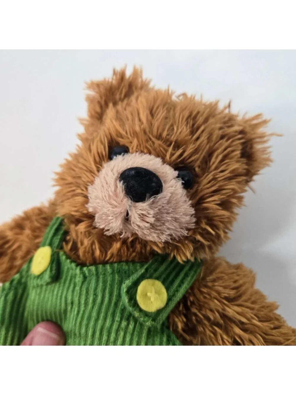 Yottoy Corduroy the Bear Stuffed Animal Children's Book Character Plush Overalls
